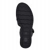 Tamaris Δερμάτινη Πλατφόρμα 1-28202-42 003 Black Leather