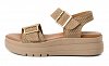 Tamaris Δερμάτινη Πλατφόρμα 1-28209-46 330 Taupe Struct.