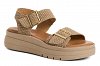 Tamaris Δερμάτινη Πλατφόρμα 1-28209-46 330 Taupe Struct.