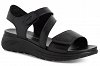 Tamaris Δερμάτινο Flat Πέδιλο 1-28228-44 007 Μαύρο