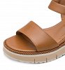 Tamaris Δερμάτινη Πλατφόρμα 1-28247-46 305 Cognac