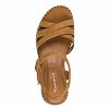 Tamaris Δερμάτινη Πλατφόρμα 1-28269-46 Cognac