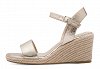 Tamaris Espadrilles 1-28300-42 933 Light Gold