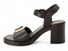 Tamaris Δερμάτινο Πέδιλο 1-28303-46 003 Black Leather