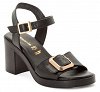 Tamaris Δερμάτινο Πέδιλο 1-28303-46 003 Black Leather