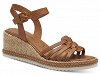 Tamaris Δερμάτινη Πλατφόρμα 1-28332-44 305 Cognac