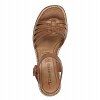 Tamaris Δερμάτινη Πλατφόρμα 1-28332-44 305 Cognac