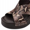 Tamaris Πλατφόρμα 1-28332-46 Brown Snake