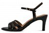 Tamaris Δερμάτινο Πέδιλο 1-28333-44 003 Black Leather