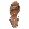 Tamaris Πλατφόρμα Εσπαντρίγια 1-28336-46 386 Brown Snake