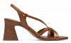 Tamaris Δερμάτινο Πέδιλο 1-28364-44 392 Cognac Comb
