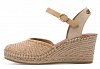 Tamaris Espadrilles 1-29610-42 933 Light Gold
