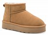 S.Oliver Γυναικείο Δερμάτινο Μποτάκι Flat 5-26352-41 305 Cognac