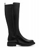 Jana 100% Comfort Δερμάτινη Μπότα 8-25702-45 001 Μαύρο