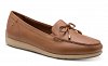 Tamaris Comfort Γυναικείο Δερμάτινο Loafer 8-84600-44 327 Cognac Nappa
