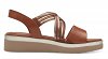 Tamaris Comfort Δερμάτινη Πλατφόρμα 8-88707-42 441 Nut Glam