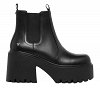 Windsor Smith Γυναικεία Δερμάτινα Μποτάκια Tricky 0112000778 Μαύρο