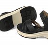 Γυναικείο Comfort Πέδιλο 88800001 Μαύρο
