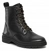 Tamaris Δερμάτινο Μποτάκι Flat 1-25230-41 001 Black