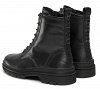 Tamaris Δερμάτινο Μποτάκι Flat 1-25230-41 001 Black