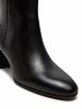 Tamaris Δερμάτινο Μποτάκι 1-25336-43 098 Black Comb