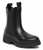 Tamaris Δερμάτινο Μποτάκι 1-25901-41 003 Black Leather