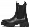 Tamaris Δερμάτινο Μποτάκι 1-25901-41 003 Black Leather