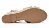 Tamaris Δερμάτινη Πλατφόρμα 1-28001-42 179 Champagne