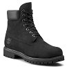 Timberland Premium 6 In Waterproof Boot 110073 001 Black Nubuck
