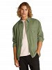 Tommy Hilfiger Ανδρικό Πουκάμισο Oversized Cotton Slub DM0DM20874 MR6 Πράσινο