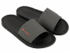 Rider Street Slide Ad 11578-AR407 Black/Grey/Orange