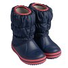 Crocs Winter Puff Boot Kids 14613-485 Navy/Red