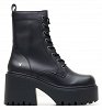 Windsor Smith Γυναικεία Δερμάτινα Μποτάκια Totally 0112000777 Μαύρο