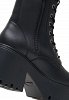 Windsor Smith Γυναικεία Δερμάτινα Μποτάκια Totally 0112000777 Μαύρο