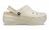 Crocs Classic Platform Lined Clog W 207938 2Y2 Bone