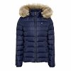 Tommy Hilfiger Tjw Basic Hooded Down Jacket DW0DW08588 C87 Blue