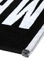 BIKKENBERGS Beach Towel BKK1MTW02 Black 100 x 180 cm