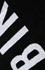 BIKKENBERGS Beach Towel BKK1MTW02 Black 100 x 180 cm