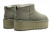 UGG W Classic Ultra Mini Platform 1135092 SDC Λαδί