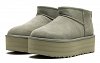 UGG W Classic Ultra Mini Platform 1135092 SDC Λαδί
