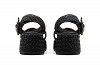 Mariella Fabiani Raffia Strass Flatform Sandal 2505-05
