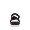 Clarks Clara Cove 26164722 Black Leather