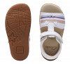 Clarks Kids Zora Beat T 26172427 White Leather