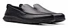 Clarks Ανδρικό Δερμάτινο Loafer Flexway Step 26176952 Black Leather