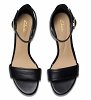 Clarks Δερμάτινο Πέδιλο Ezoria Mae 26181295 Μαύρο