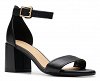 Clarks Δερμάτινο Πέδιλο Ezoria Mae 26181295 Μαύρο