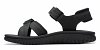 Clarks Ανδρικό Δερμάτινο Πέδιλο Wesley Shore 26182010 Black Leather