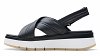 Clarks Γυναικεία Πλατφόρμα Tuscan Cross 26182233 Μαύρο