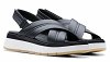 Clarks Γυναικεία Πλατφόρμα Tuscan Cross 26182233 Μαύρο