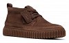 Clarks Ανδρικό Casual Μποτάκι Torhill LaceHi 26184694 Dark Brown Nubuck